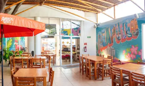 Flamingos Tropical Sushi Acapulco-image